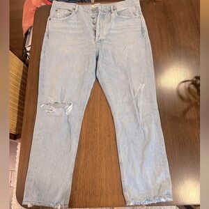 Agolde Light Blue Denim Jeans